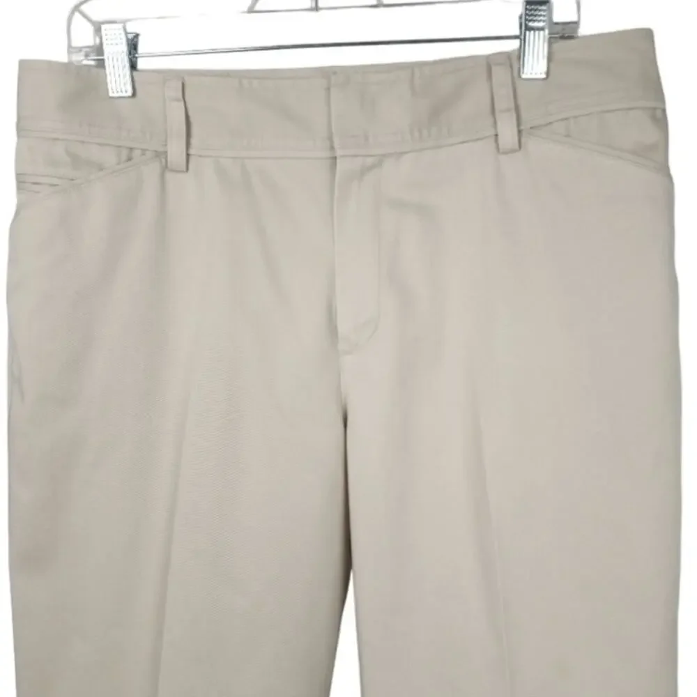 EDDIE BAUER Women's Khaki Chino Pants  12. NWOT